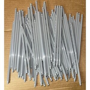 79 K'Nex Gray 7 1/2" RODS Sticks Replacements Parts Screamin Serpent